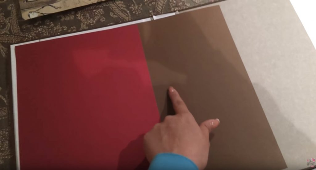 Pasos para elaborar el álbum de fotos carpeta y cartulinas