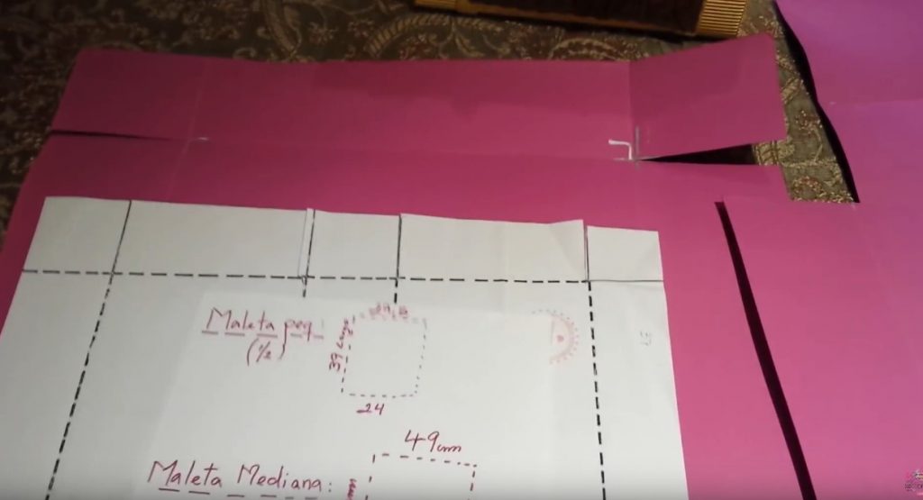 Procedimiento para hacer la maleta scrapbook medidas de la maleta