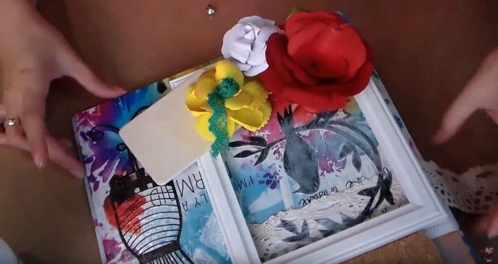 Paso a paso porta retrato decoración