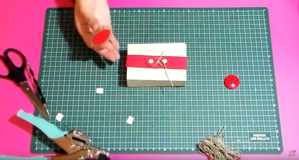 Procedimiento caja decorada