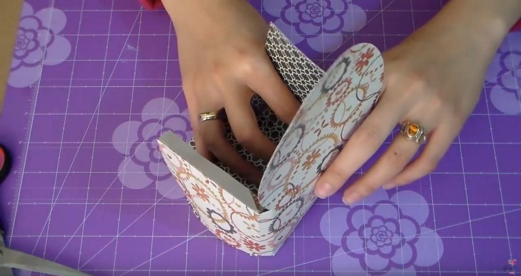 Primeros pasos para hacer la cesta plegar