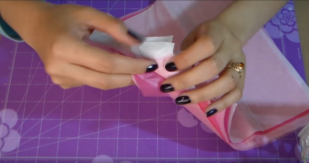 Jaula decorativa papel de seda