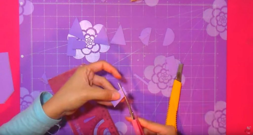 Paso a paso recortar foami