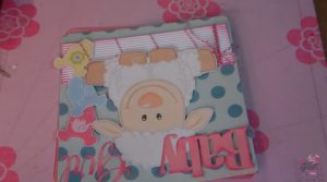  álbum de fotos scrapbook para bebé - decoración 2