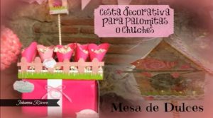 cesta decorativa 2do modelo