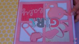  álbum de fotos scrapbook para bebé - decoración 3