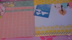  álbum de fotos scrapbook para bebé - decoración 5