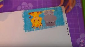 animales para decorar álbum de fotos de bebé unisex