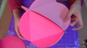 armado 3 pompón de cartulina scrapbook 