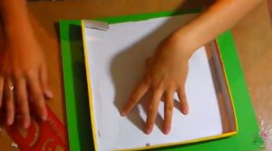 caja 1 - tarjeta para niños con caja decorativa