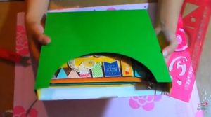 caja 2- tarjeta para niños con caja decorativa