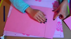 cartulina- porta cupcake