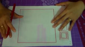 Molde base para  letra decorativa