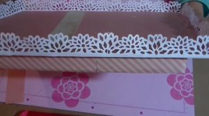 borde troquelado- porta cupcake