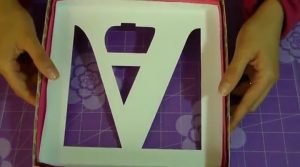 solapas  letra decorativa