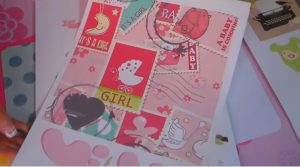 material impreso para álbum de fotos scrapbook 