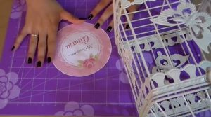 materiales - jaula decorativa