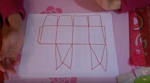 molde 1 de  casita para pájaro