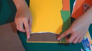 papel - tarjeta para niños con caja decorativa