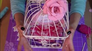 jaula decorativa terminada