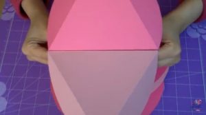 pegar solapas pompón de cartulina scrapbook 