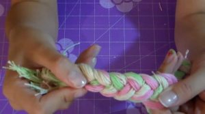 trenza para decoración de bandoleros 