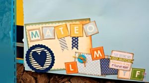 Ideas de decoración para el álbum de bebé oso 2 