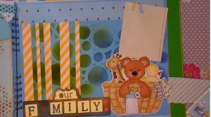 Ideas de decoración para el álbum bebé  3