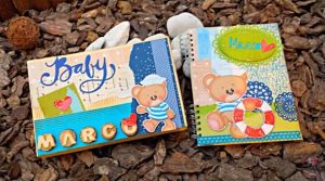 álbum scrapbook de bebé - tutorial