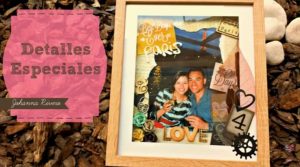 portaretrato scrapbook  terminado