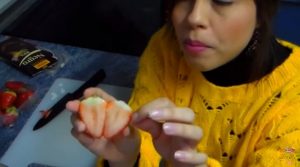 fresas para postre fácil para enamorados