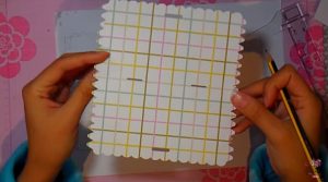 molde 4 - caja de regalo scrapbook