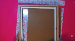 marco de relieve para el portaretrato scrapbook 