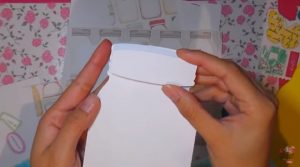 tapa -  tarjeta scrapbook de amor