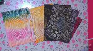 técnicas de grofado y embosado - modelos diferentes