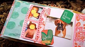 pagina 1.2 - Decoración álbum de fotos grande 3 parte