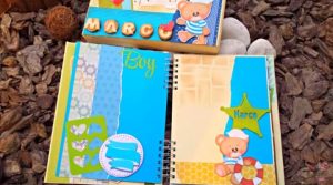 Álbum scrapbook de bebé 2 - Decoración pagina 3