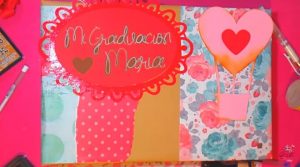 álbum de fotos grande - recortable con el titulo