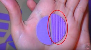 agregar texturas a los sellos de abecedario