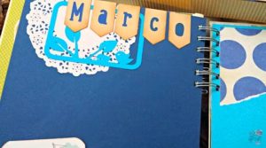 Álbum scrapbook de bebé 3 - decoración pagina 2.1