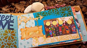 1- Decoración álbum de fotos grande 4 parte