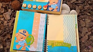 Álbum scrapbook de bebé 3 - decoración pagina 3