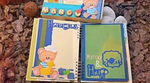 Álbum scrapbook de bebé 2 - Decoración pagina 4