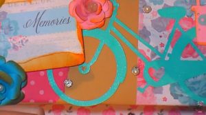 álbum de fotos grande - pegar perlas y brillantes