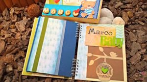 Álbum scrapbook de bebé 3 - decoración pagina 5