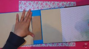 Encuadernación para álbum de firmas - forrar con cartulina