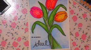 Tarjeta pintada a mano - 4