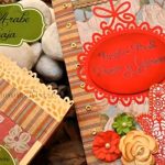 Tarjeta árabe de felicitación para boda, Scrapbook