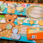 Álbum de bebé oso, ideas de decoración de hojas